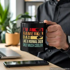 A Gamer Dad Ceramic Mug