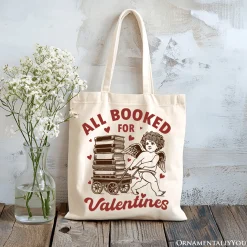 All Booked For Valentines Tote Bag