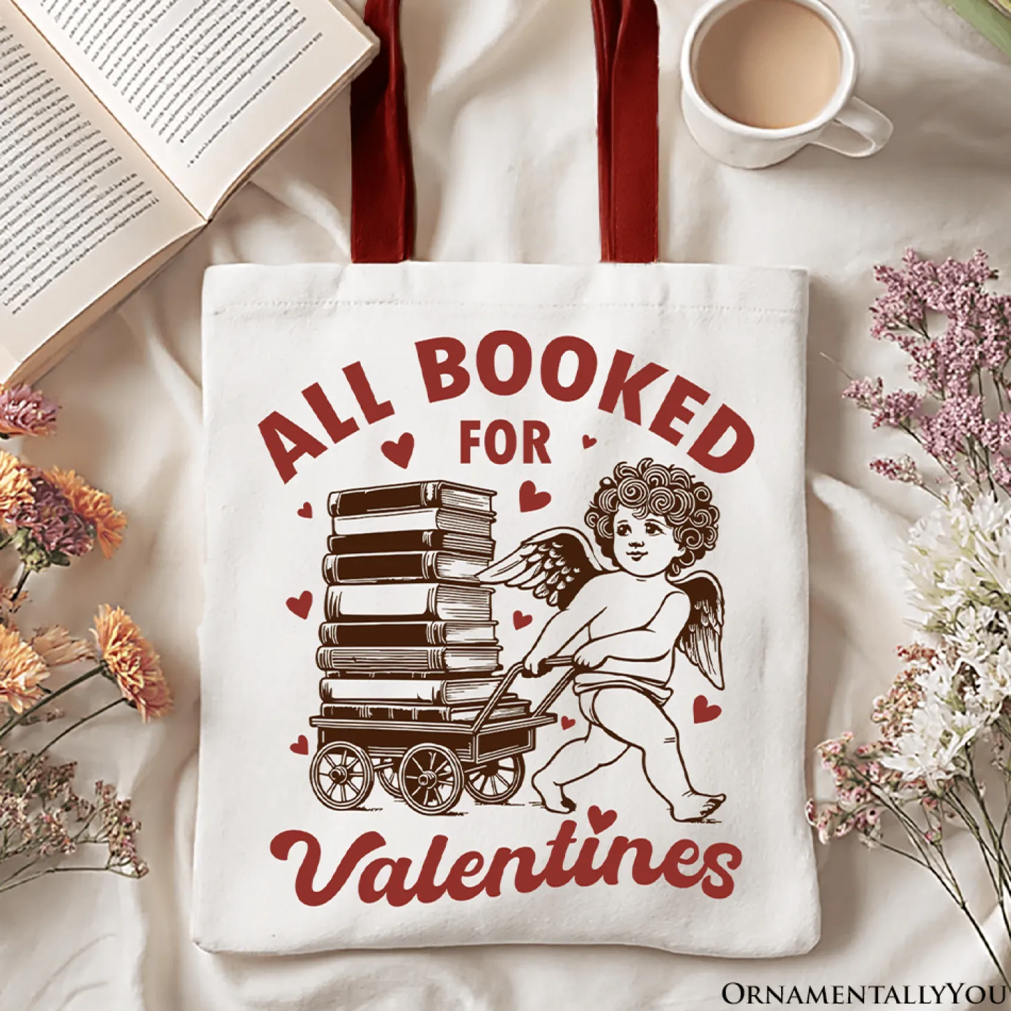 All Booked For Valentines Tote Bag