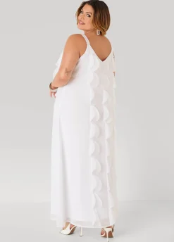 Appliqued Maxi Dress