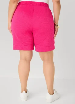 Athletic Knit Pull On Shorts