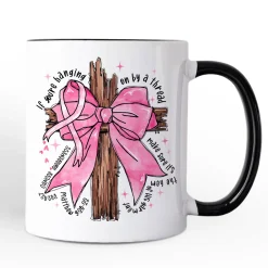 By A Thread Breast Cancer Awareness Mug