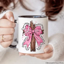 By A Thread Breast Cancer Awareness Mug