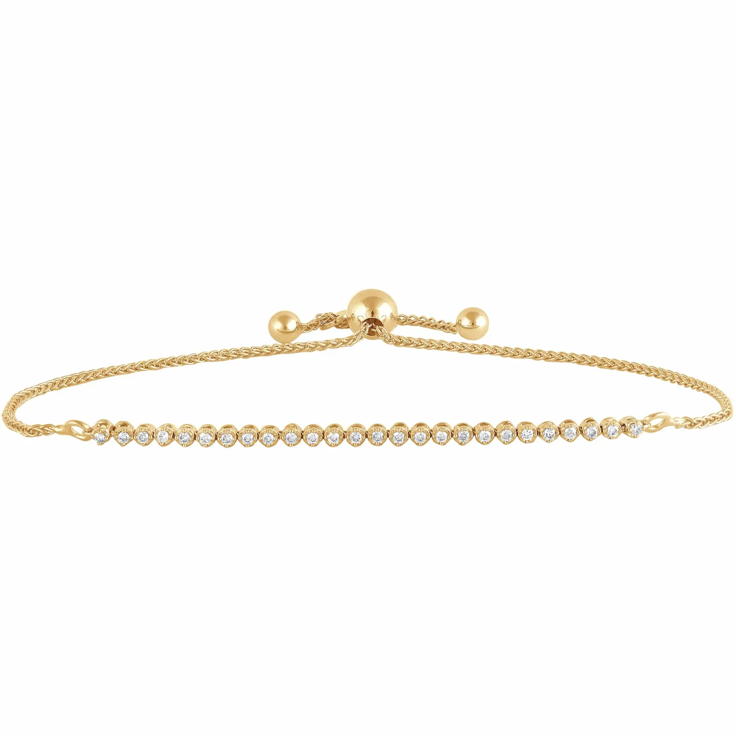 0.25 Carat Bolo Lab Diamond Bracelet