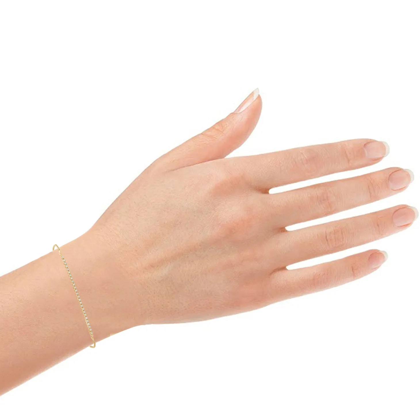 0.25 Carat Bolo Lab Diamond Bracelet
