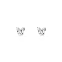 0.25 Carat Cat Shaped Lab Diamond Stud Earrings