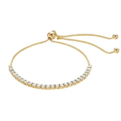0.25 Carat Lab Diamond Bolo Bracelet