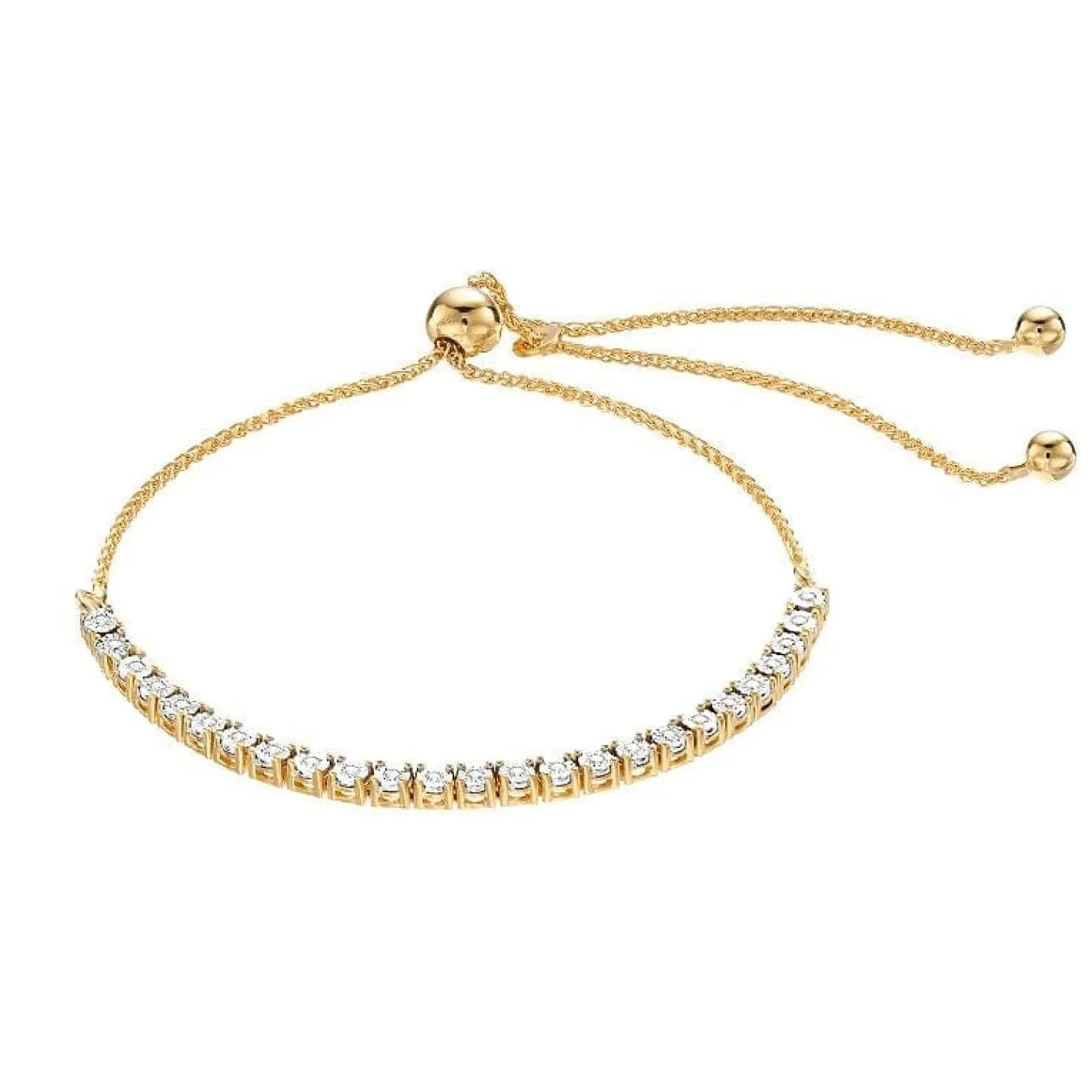 0.25 Carat Lab Diamond Bolo Bracelet