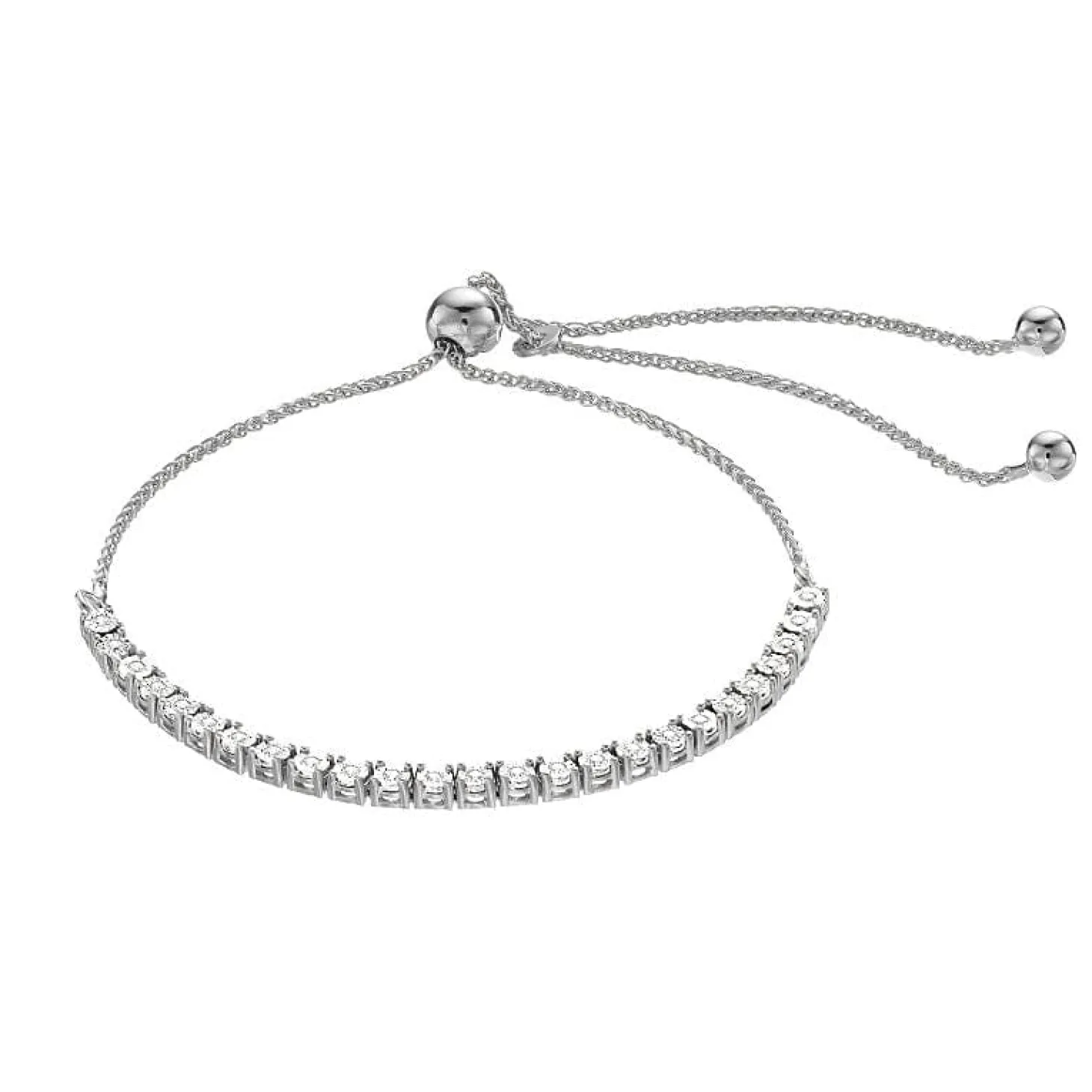 0.25 Carat Lab Diamond Bolo Bracelet