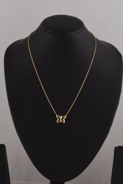 0.10 Carat Lab Diamond Butterfly Necklace