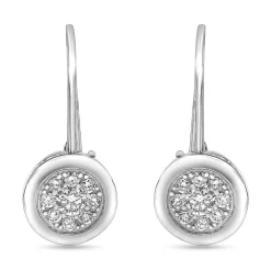 0.50 Carat Lab Diamond Dangle Earrings Gift Box Set