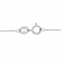 0.75 Carat Lab Round Solitaire Diamond Pendant Necklace In Sterling Silver