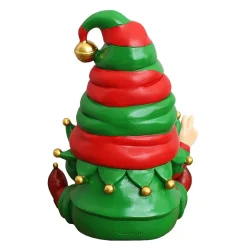 Cheerful Elf Gnome Figurine