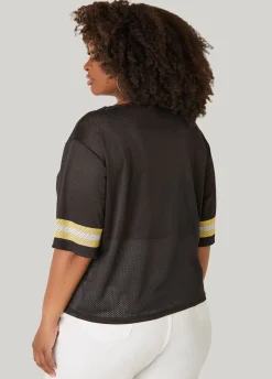 Chicago Lace Trimmed Jersey