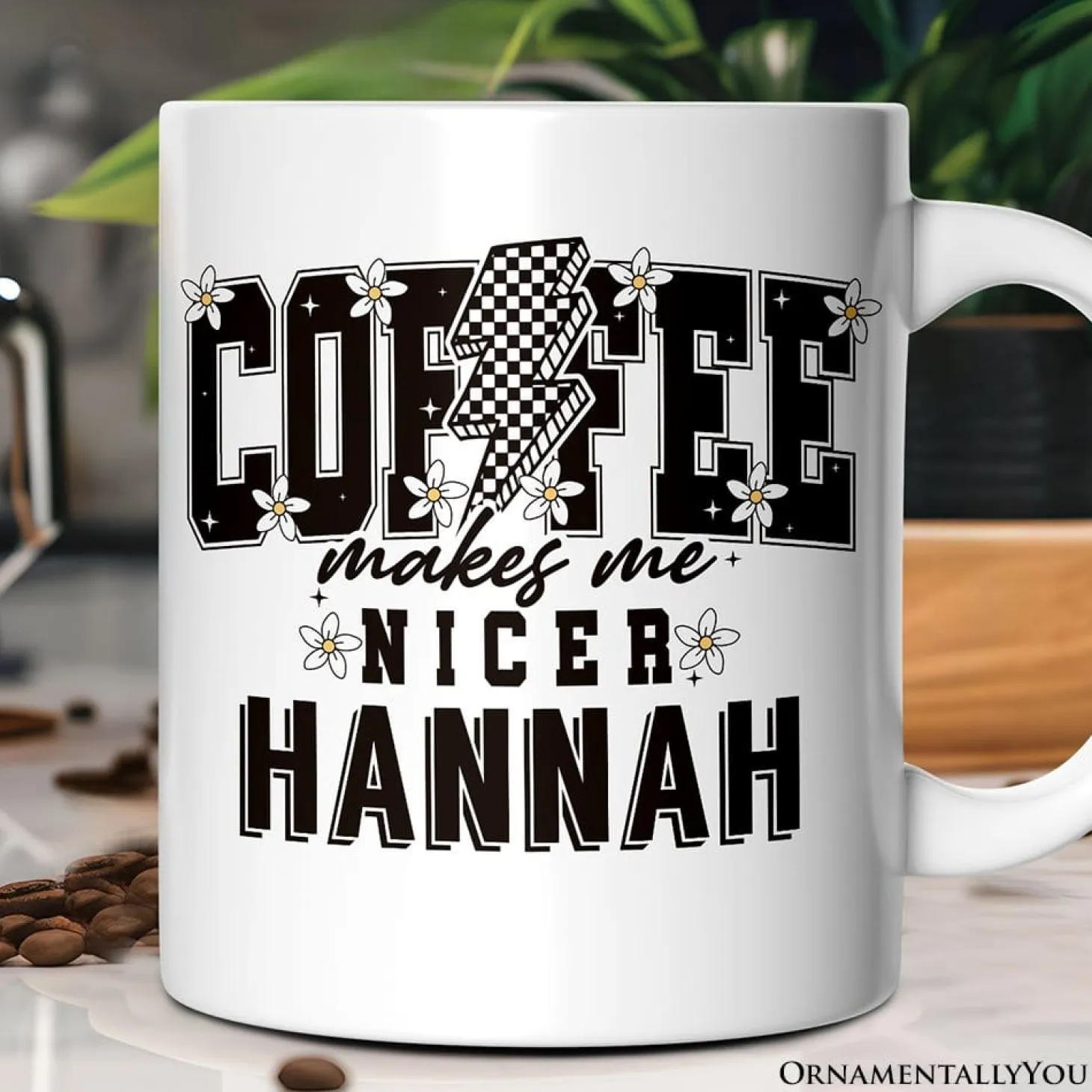 Coffee Makes Me Nicer Mug