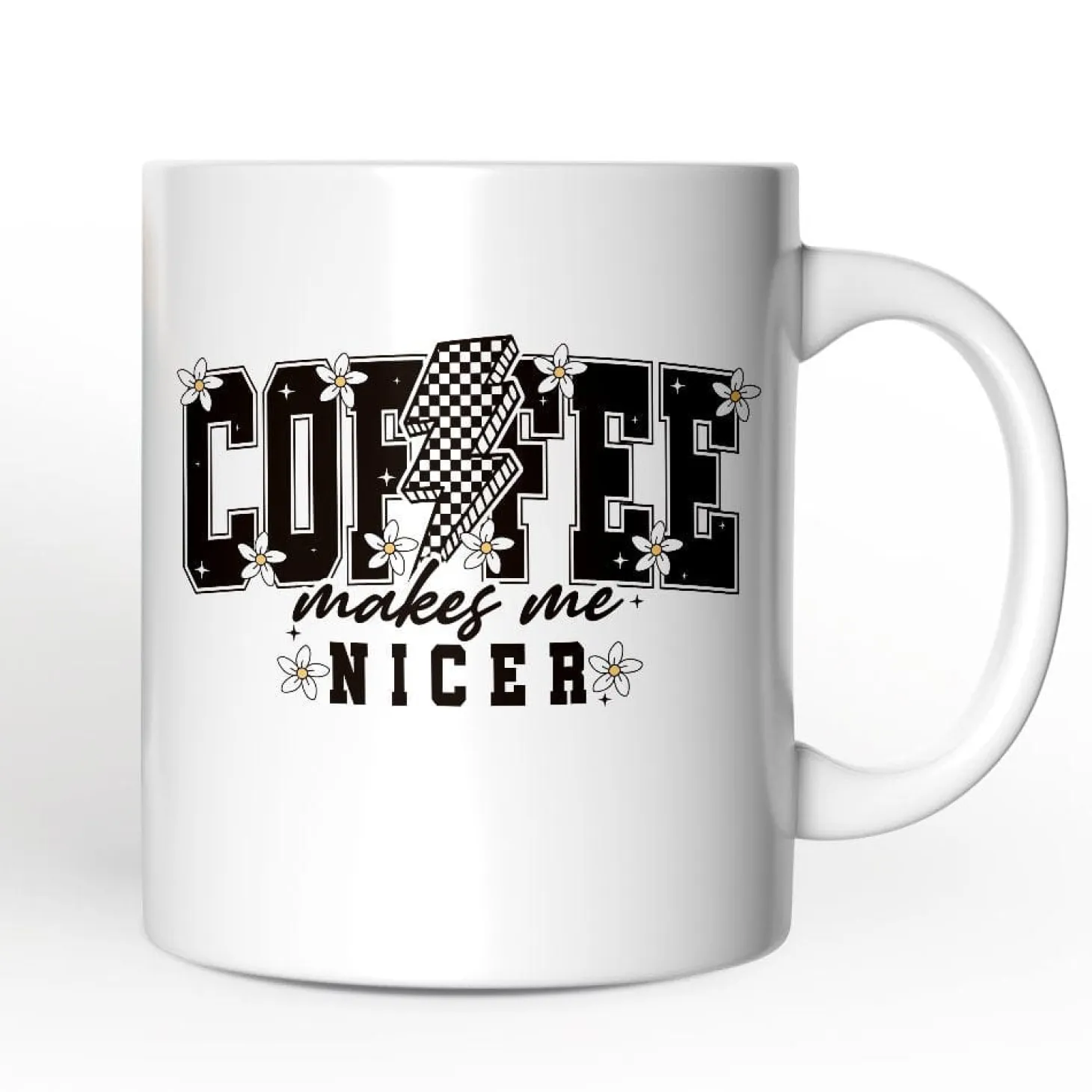 Coffee Makes Me Nicer Mug