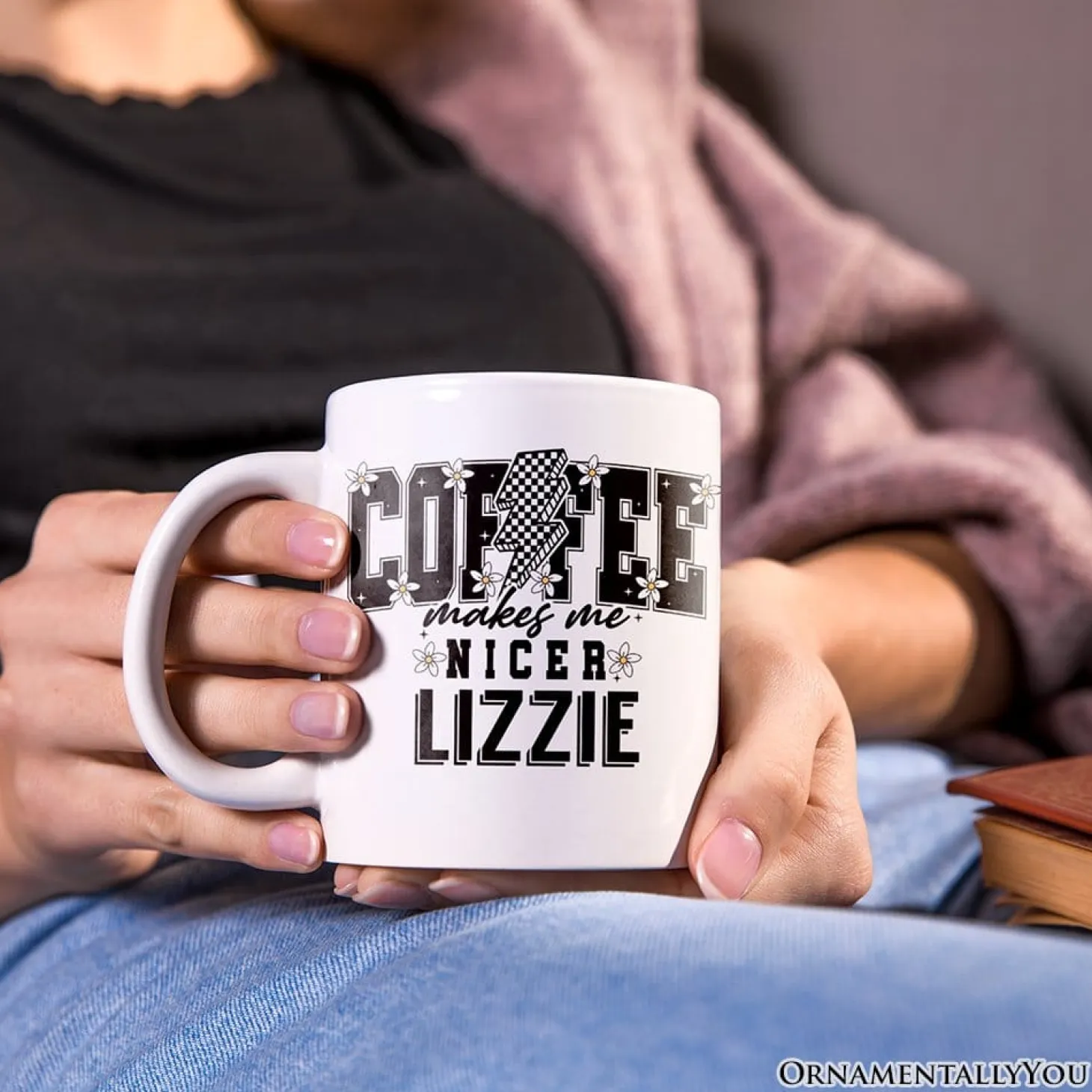 Coffee Makes Me Nicer Mug