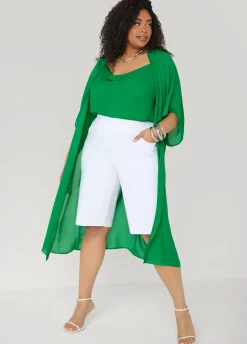 Cowl Neck Crepe Cami
