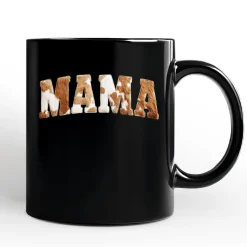 Cow Print Mama Ceramic Mug