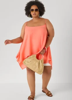 Crepe Handkerchief Tank