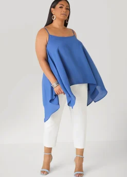 Crepe Handkerchief Tank