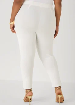 Crepe Pull On Leggings