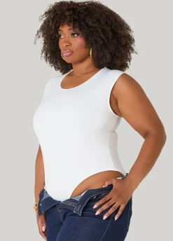 Crewneck Knit Bodysuit