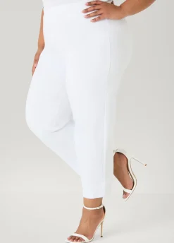 Cuffed Ponte Capris