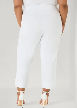 Cuffed Ponte Capris
