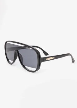 Cutout Aviator Sunglasses