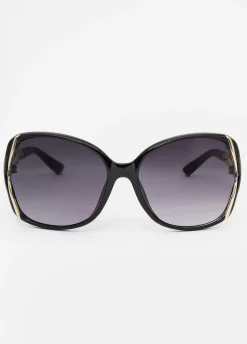 Cutout Round Sunglasses
