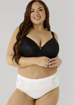 Cutout Seamless High Waist Briefs