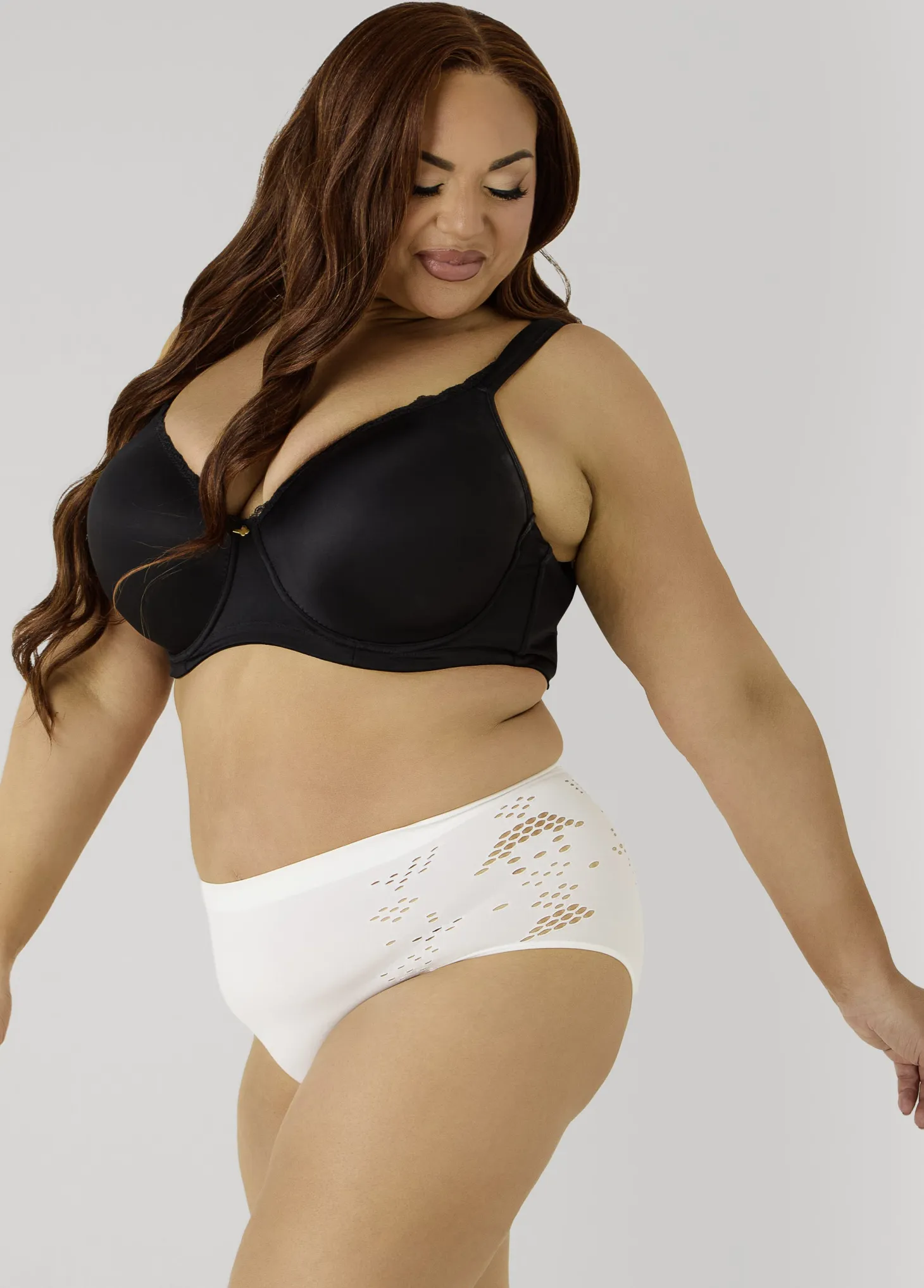 Cutout Seamless High Waist Briefs