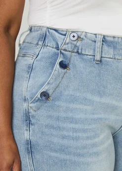 Denim Sailor Capris