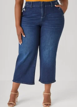 Denim Sailor Capris