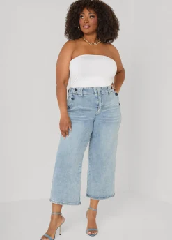Denim Sailor Capris