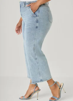 Denim Sailor Capris