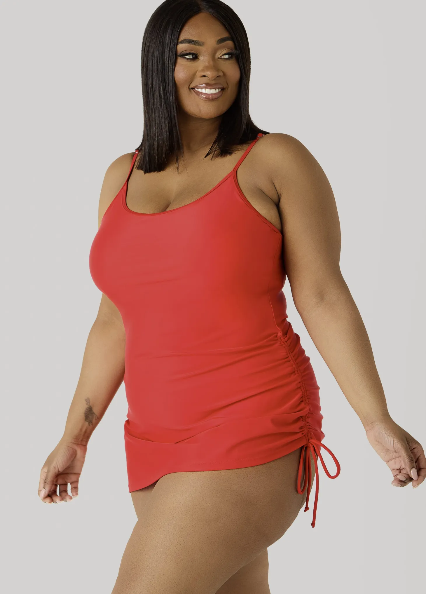Drawstring Swimdress