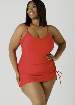 Drawstring Swimdress