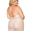 Dreamgirl Crystal Fishnet Chemise