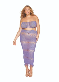 Dreamgirl Cutout Tassel Gown