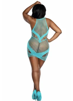Dreamgirl Fishnet Mini Dress