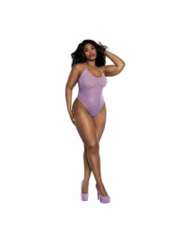 Dreamgirl Glittred Ombre Mesh Bodysuit