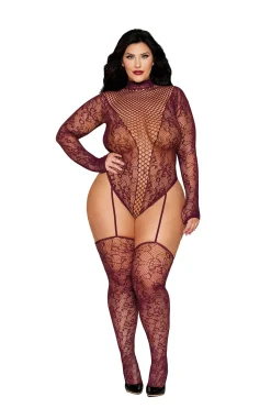 Dreamgirl Thigh High Teddy