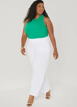 Embellished Cowl Neck Top