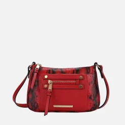 Essie Snake Effect Crossbody Bag