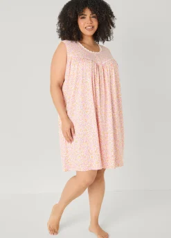 Floral Moon To Noon Nightgown