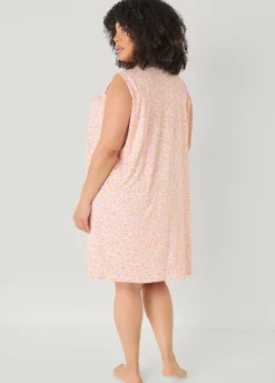 Floral Moon To Noon Nightgown