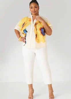 Floral Print Cotton Shirt