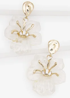 Flower Drop Earrings